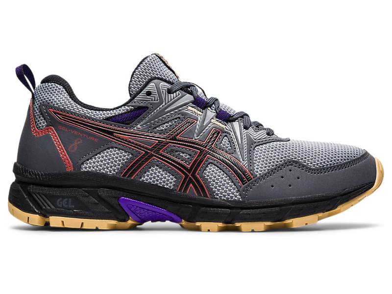 Sapato Para Trilha Asics GEL-VENTURE 8 Wide Mulher Cinzentas, 7281A679.650